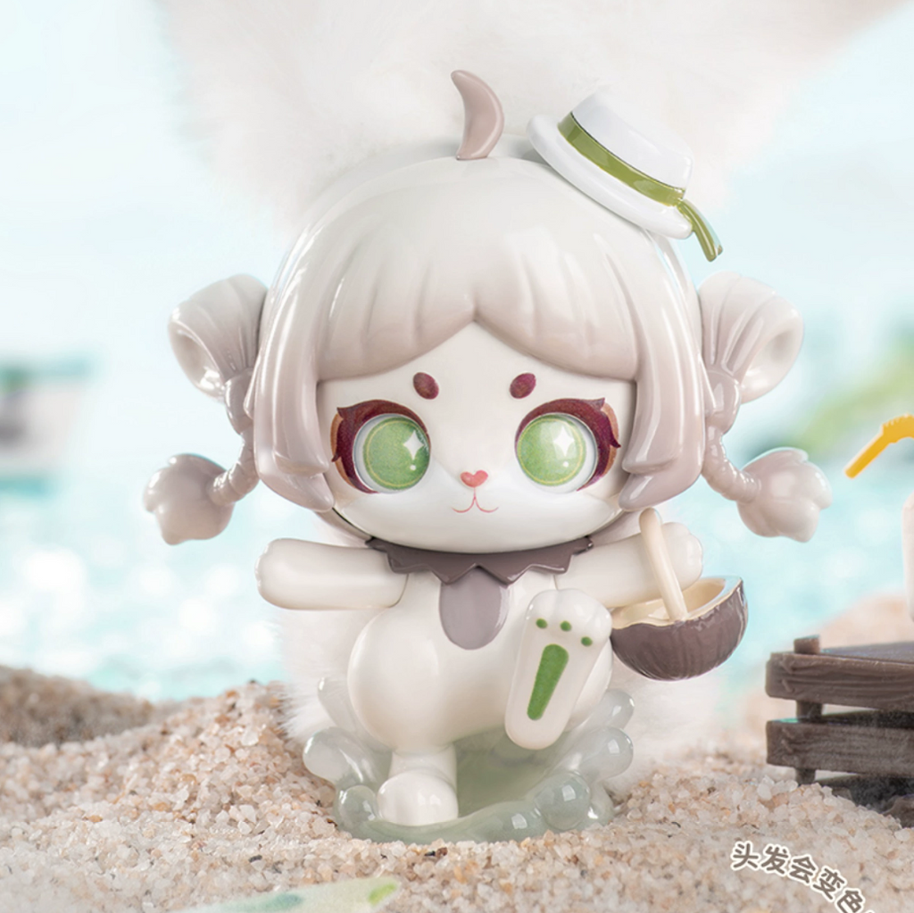 かぶうさぎ ワンダフルフルーツぬいぐるみ トレンド感たっぷり ブラインドボックス【光に当たると色が変わる】