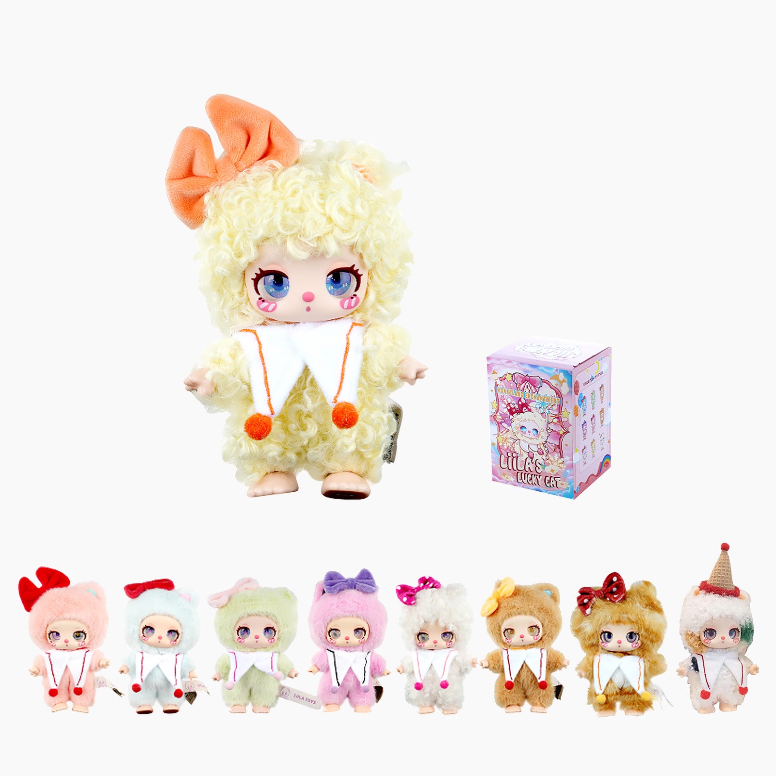 Liilaのラッキーキャット-V3シリーズぬいぐるみ