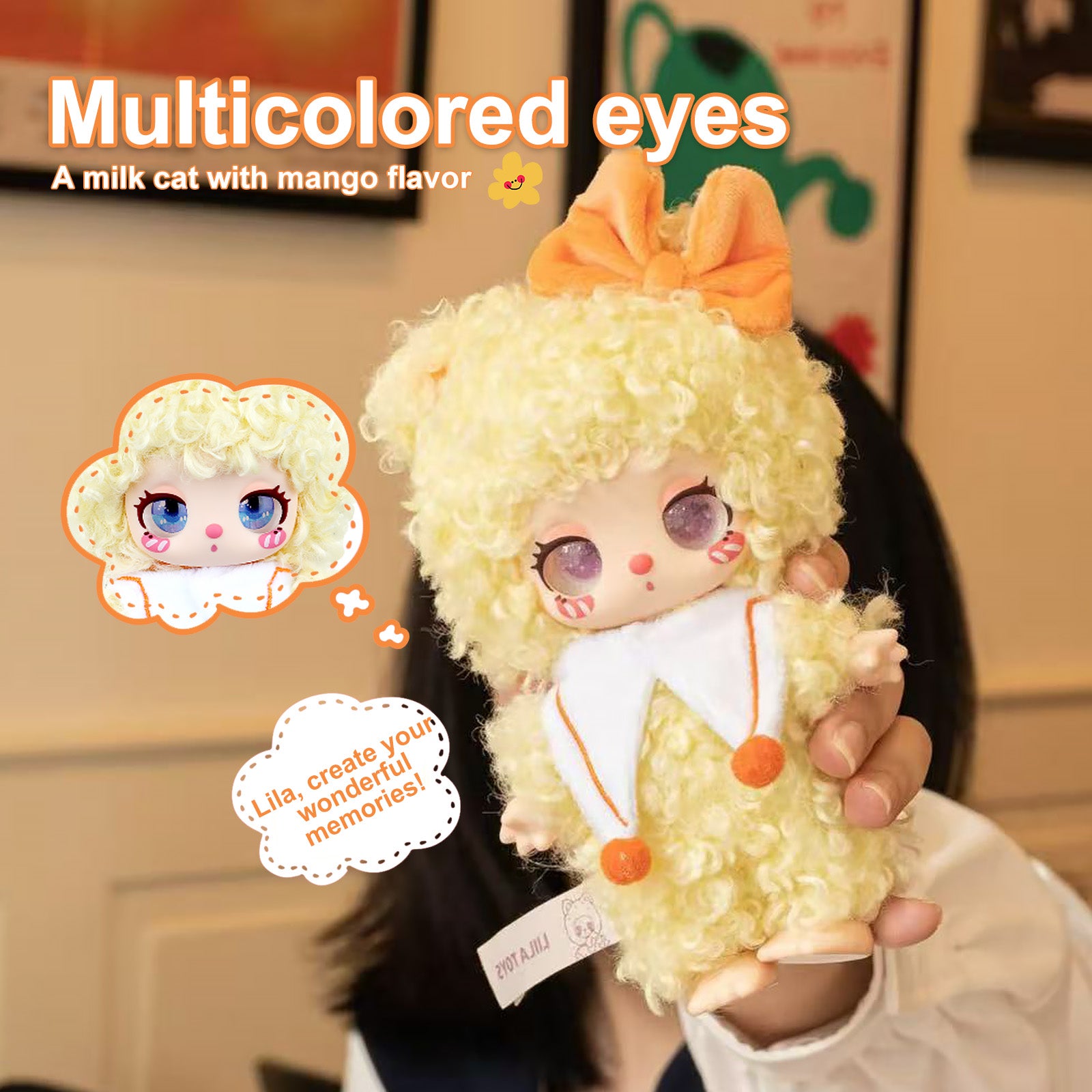 Liilaのラッキーキャット-V3シリーズぬいぐるみ