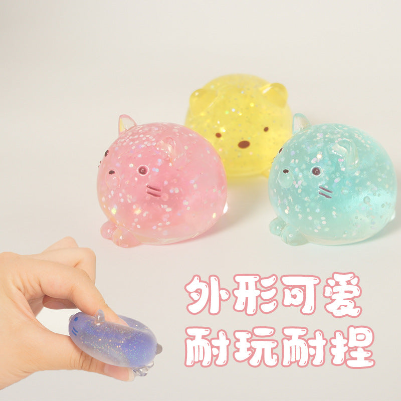 Super cute small dumpling squeeze toy