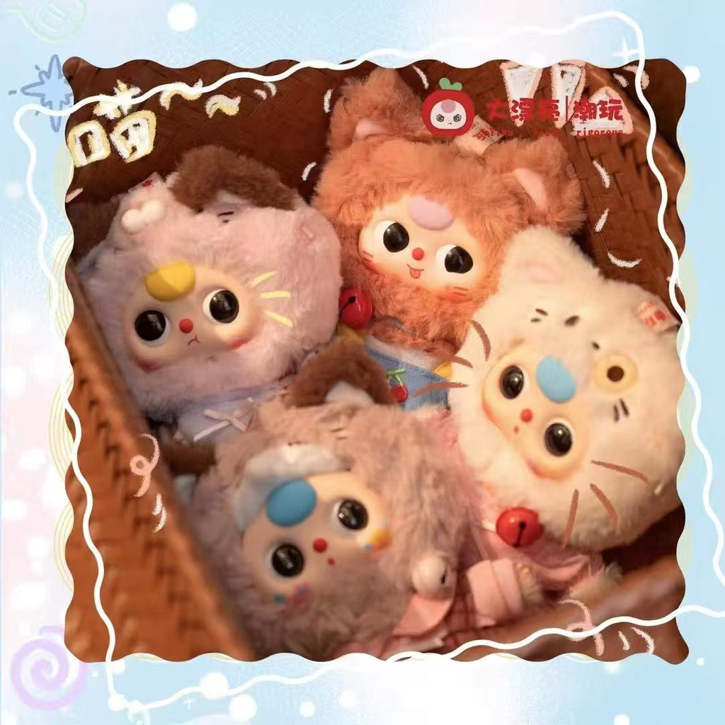 ベビースリー子猫ワードローブシリーズぬいぐるみブラインドボックス