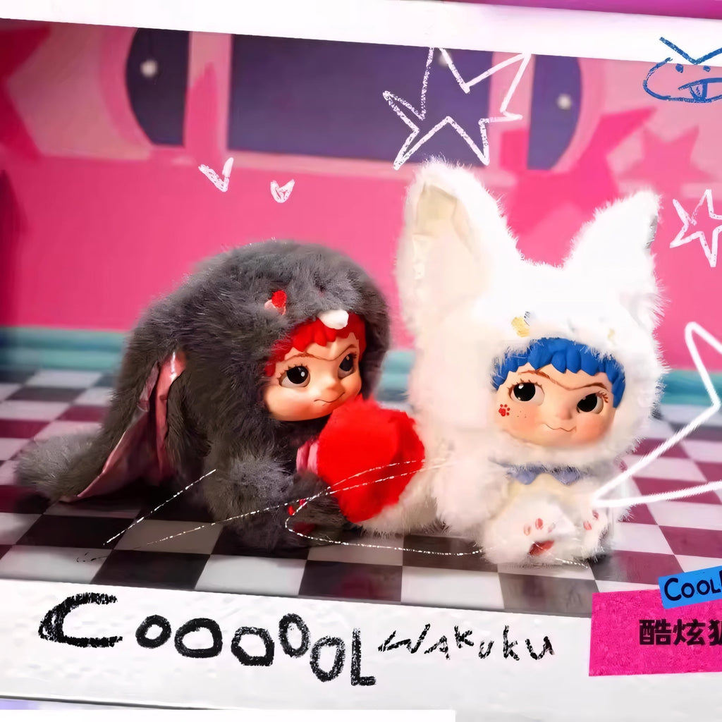 WAKUKU V2 - キツネとバニーのトリック・オア・トリートぬいぐるみペンダント ブラインドボックス