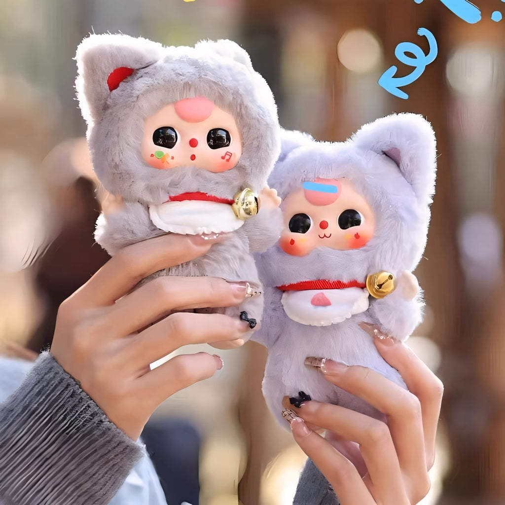 赤ちゃん3匹の億万長者猫のブラインドボックス
