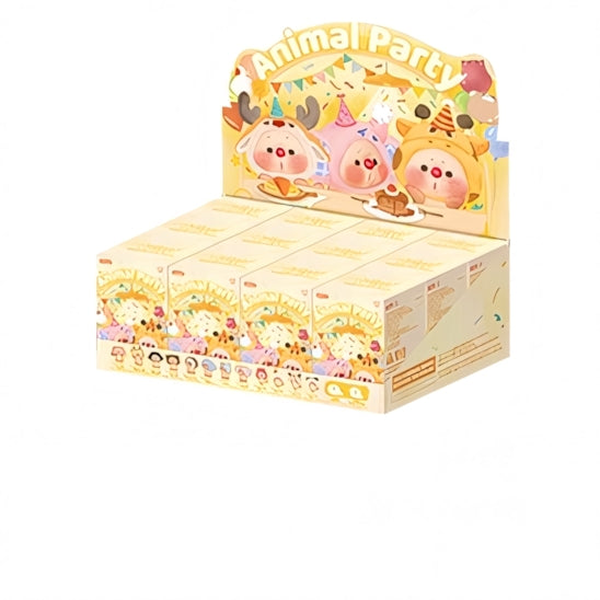 OYO Bear Cub Animal Party Series Mini Plush Pendant Blind Box