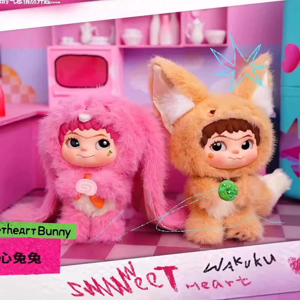 WAKUKU V2 - キツネとバニーのトリック・オア・トリートぬいぐるみペンダント ブラインドボックス