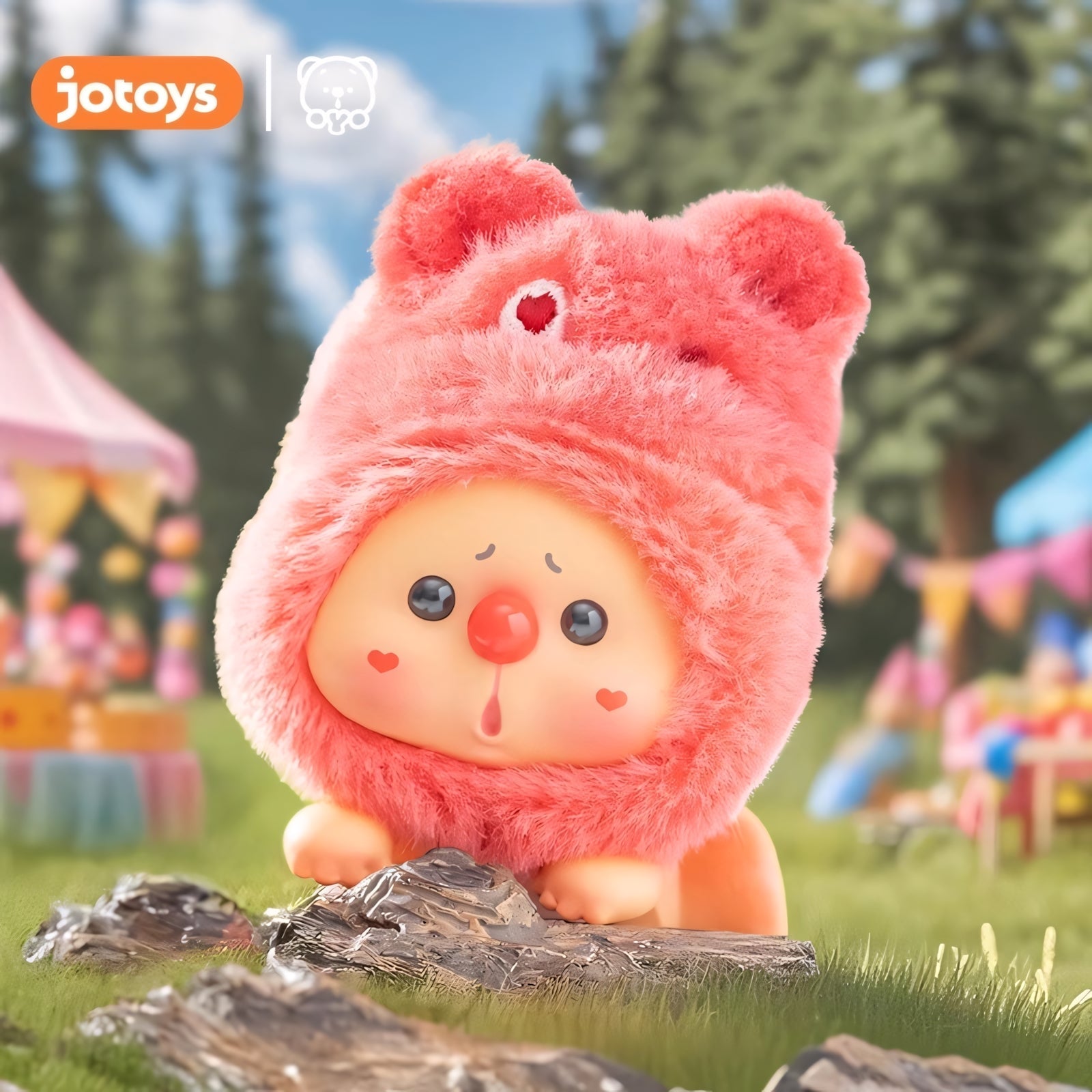 OYO Bear Cub Animal Party Series Mini Plush Pendant Blind Box