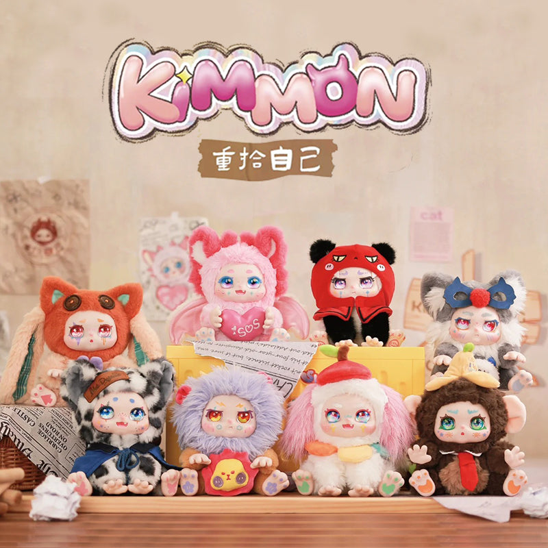 KIMMON Créatures Magiques – Peluche Regain myself, Boîte Aveugle 