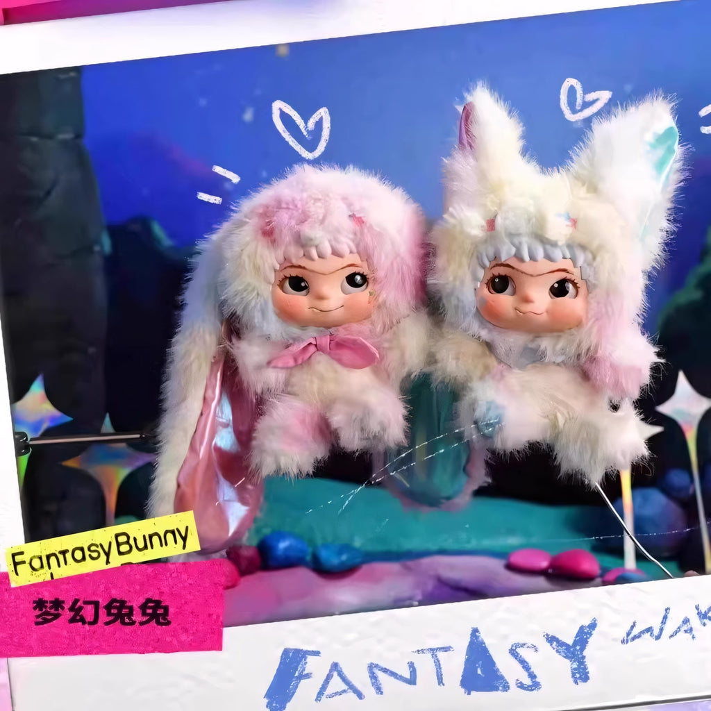 WAKUKU V2 - キツネとバニーのトリック・オア・トリートぬいぐるみペンダント ブラインドボックス